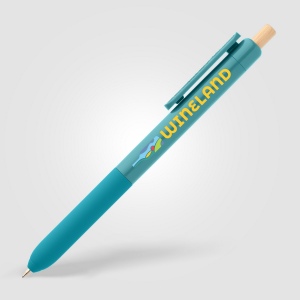 Stylo à clip sensoriel en plastique recyclé Echo (+Sérigraphie) 5