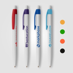 Stylo ColourFlow en plastique recyclé (+Sérigraphie) 27