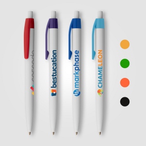 Stylo ColourFlow en plastique recyclé (+Sérigraphie) 8