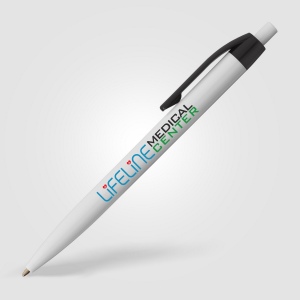 Stylo ColourFlow en plastique recyclé (+Sérigraphie)