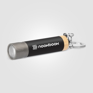 Lampe de poche porte-clés Reborn en aluminium recyclé (+Laser) 8