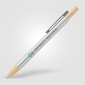 Stylo Nova en acier inoxydable recyclé (+4 Colour Inkjet) 4