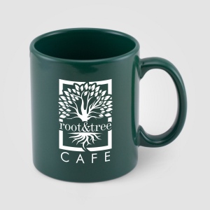 Seattle Classic -  355 ml Tasse en céramique colorée (+Sérigraphie) 3