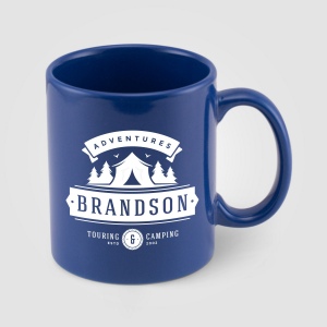 Seattle Classic -  355 ml Tasse en céramique colorée (+Sérigraphie)
