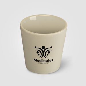 Trieste - Tasse en céramique mate de 180 ml (+Sérigraphie) 3