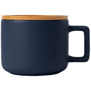 Café Virtuoso - 355 ml Tasse en céramique avec couvercle en bambou (+Sérigraphie) 9
