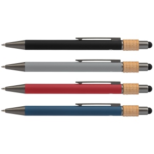 Reborn Spinner Stylo en aluminium recyclé avec stylet - breveté (+Laser) 27