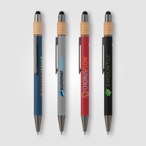 Reborn Spinner Stylo en aluminium recyclé avec stylet - breveté (+Laser) 6