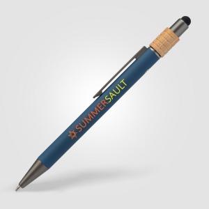Reborn Spinner Stylo en aluminium recyclé avec stylet - breveté (+Laser) 5
