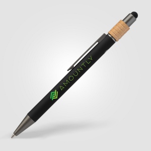 Reborn Spinner Stylo en aluminium recyclé avec stylet - breveté (+Laser)