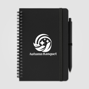 Höga Repreve® Bloc-notes à spirale - A5 (+Sérigraphie) 8