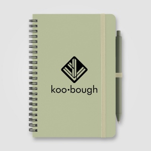 Höga Repreve® Bloc-notes à spirale - A5 (+Sérigraphie) 12
