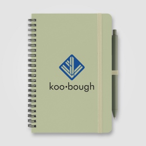 Höga Repreve® Bloc-notes à spirale - A5 (+Sérigraphie) 4