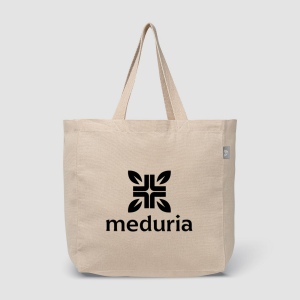 Toronto - Sac fourre-tout en coton recyclé 225 gsm (+Sérigraphie)