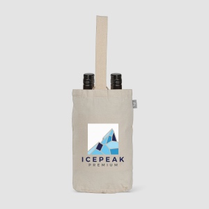 Sac à vin en coton recyclé de 225 gsm (+Sérigraphie) 5