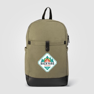 Odyssey Pack - Sac à dos en toile de coton recyclée (+Sérigraphie) 8