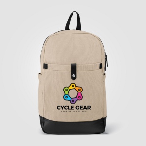 Odyssey Pack - Sac à dos en toile de coton recyclée (+Sérigraphie) 9