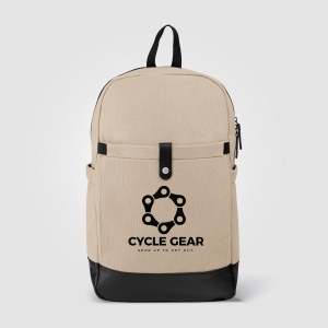 Odyssey Pack - Sac à dos en toile de coton recyclée (+Sérigraphie) 3