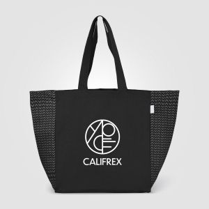 Sac Toronto fourre-tout en coton recyclé à motif chevron - 225 gsm (+Sérigraphie)