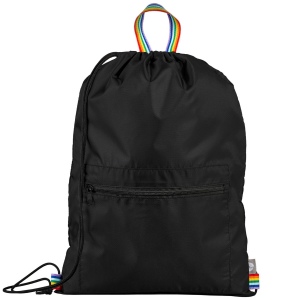 Sac Spectrum à cordon en polyester recyclé - 8 L (+Sérigraphie) 3