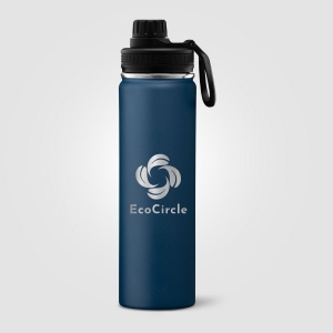 Alaska - 710 ml Bouteille d’eau en acier inoxydable à double paroi (+Sérigraphie) 22