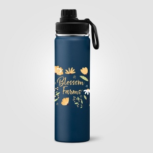 Alaska - 710 ml Bouteille d’eau en acier inoxydable à double paroi (+Sérigraphie) 5