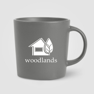 Madison - Mug en céramique matte glacée 355 ml (+Sérigraphie) 5