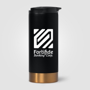 Astrid - 385 ml Tumbler en acier inoxydable à double paroi (+Sérigraphie) 6