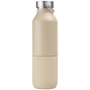 Freya Duo - 2-en-1 Bouteille en acier inoxydable recyclé à double paroi de 590 ml et gobelet de 325  (+Sérigraphie) 5