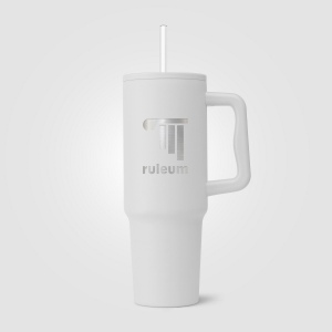 Polar Pro - 1180 ml gobelet en acier inoxydable recyclé à double paroi avec paille (+Sérigraphie) 7