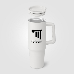 Polar Pro - 1180 ml gobelet en acier inoxydable recyclé à double paroi avec paille (+Sérigraphie) 3