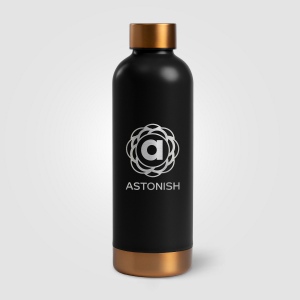 Astrid -  530 ml Bouteille en acier inoxydable à double paroi (+Sérigraphie) 10