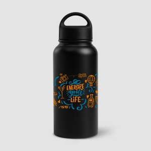 Gourde Mariner en acier inoxydable à double paroi - 915 ml (+Sérigraphie) 2