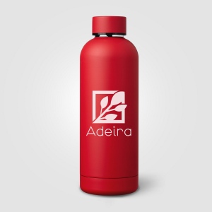 Gourde Astrid en acier inoxydable à double paroi - 530 ml (+Sérigraphie) 17