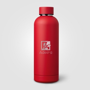 Gourde Astrid en acier inoxydable à double paroi - 530 ml (+Sérigraphie) 18