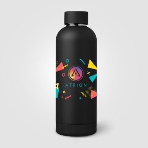 Gourde Astrid en acier inoxydable à double paroi - 530 ml (+Sérigraphie) 2