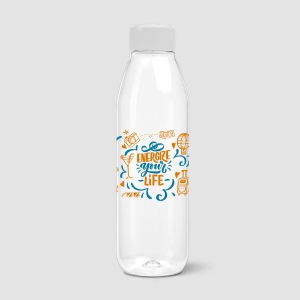 Bouteille Salo Tritan Renew avec bouchon coloré - 740 ml (+Sérigraphie) 5
