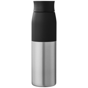 Bouteille Borealis à couvercle à torsion en acier inoxydable recyclé - 650 ml (+Sérigraphie) 7