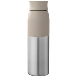 Bouteille Borealis à couvercle à torsion en acier inoxydable recyclé - 650 ml (+Sérigraphie) 9