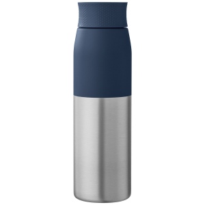 Bouteille Borealis à couvercle à torsion en acier inoxydable recyclé - 650 ml (+Sérigraphie) 10