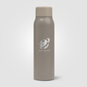 Bouteille Breeze pour boissons gazeuses en Acier Inoxydable Recyclé - 590 ml (+Sérigraphie) 10