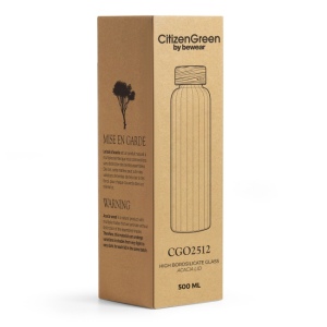Bouteille borosilicate 550 ml PURFLOW 4