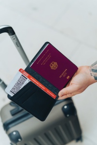 Porte-passeport en RCS avec géolocalisation Travelfinder 11