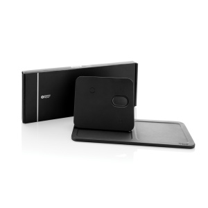 Chargeur de bureau 3 en 1 en PU recyclé RCS Swiss Peak 11