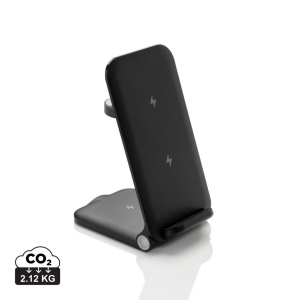 Chargeur 15W 3 en 1 en plastique recyclé RCS Powerpal
