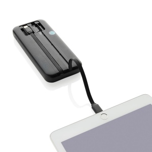 Powerbank 10.000mAh en plastique RCS avec câbles Turbopack 5