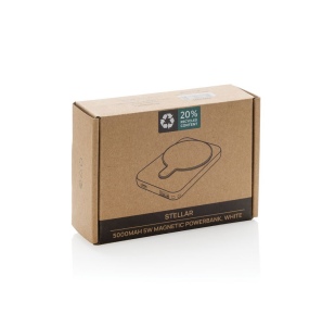 Powerbank 5000mAh et 5W en plastique recyclé RCS Stellar 27