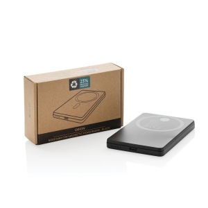 Powerbank 5000mAh et 5W en aluminium recyclé RCS Orion 13