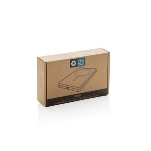 Powerbank 5000mAh et 5W en aluminium recyclé RCS Orion 14
