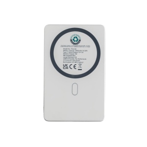 Powerbank 5000mAh et 5W en aluminium recyclé RCS Orion 19
